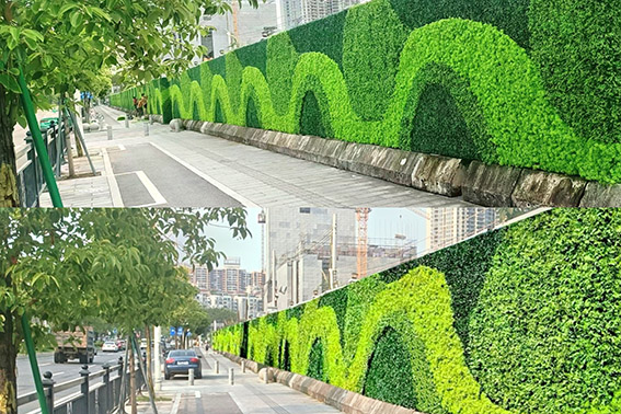 仿真植物墙工程